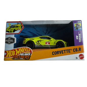 Hot Wheels Corvette C8.R | Pull Back Speeders Imported