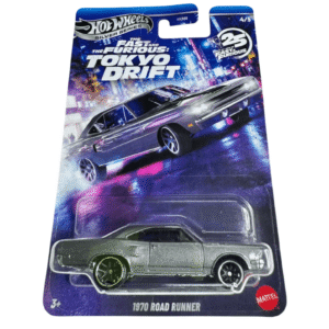 Hot Wheels 2026 Fast & Furious Tokyo Drift 1970 Road Runner – Silver Series