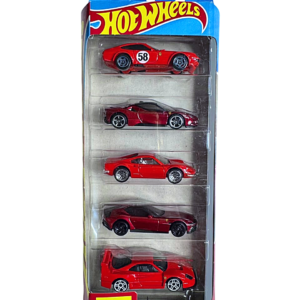 Hot Wheels Ferrari Pack of 5 Die-Cast